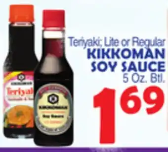 Bravo Supermarkets KIKKOMAN SOY SAUCE offer