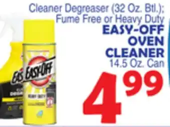 Bravo Supermarkets EASY-OFF OVEN CLEANER offer