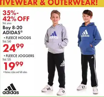 Boscov's Boy 8-20 ADIDAS offer