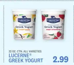 Kings Food Markets LUCERNE GREEK YOGURT offer