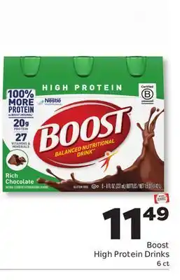 Weis Markets Boost High Protein Drinks offer