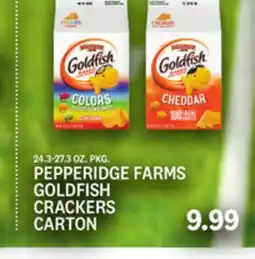 Kings Food Markets PEPPERIDGE FARMS GOLDFISH CRACKERS CARTON offer