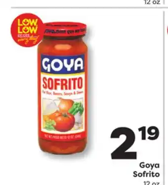 Weis Markets Goya Sofrito offer