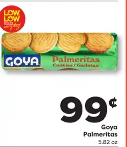 Weis Markets Goya Palmeritas offer