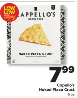 Weis Markets Capello's Naked Pizza Crust offer