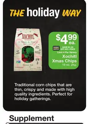 Fairway Store Market Xochitl Xmas Chips offer