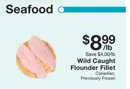 Fairway Store Market Wild Caught Flounder Fillet offer