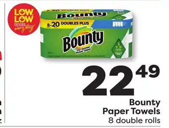 Weis Markets Bounty Paper Towels offer