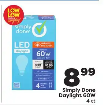 Weis Markets Simply Done Daylight 60W offer