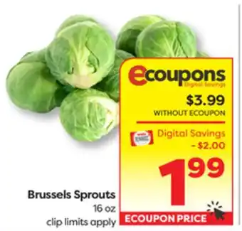 Weis Markets Brussels Sprouts offer