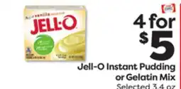 Weis Markets Jell-O Instant Pudding or Gelatin Mix offer