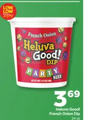 Weis Markets Heluva Good! French Onion Dip offer