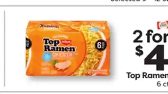 Weis Markets Top Ramen offer