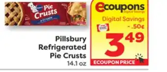 Weis Markets Pillsbury Refrigerated Pie Crusts offer