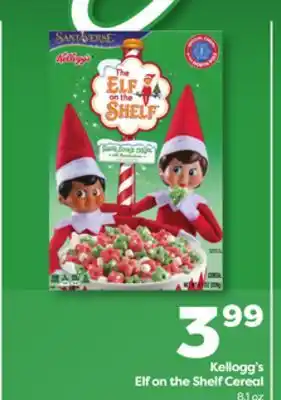 Weis Markets Kellogg's Elf on the Shelf Cereal offer