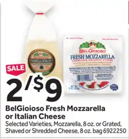 Stop&Shop BelGioioso Fresh Mozzarella or Italian Cheese offer