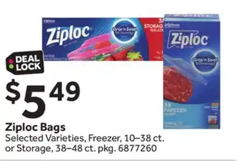 Stop&Shop Ziploc Bags offer