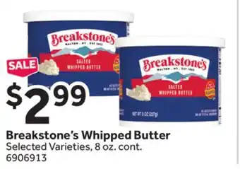 Stop&Shop Breakstone's Whipped Butter offer