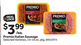 Stop&Shop Premio Italian Sausage offer