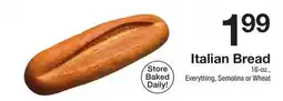 The Fresh Grocer Italian Bread offer