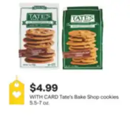 CVS Tate's Bake Shop cookies 5.5-7 oz offer