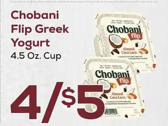 DeCicco & Sons Chobani Flip Greek Yogurt offer