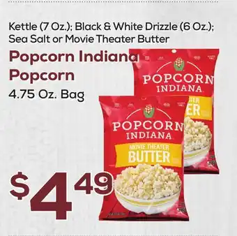 DeCicco & Sons Popcorn Indiana Popcorn 4.75 Oz Bag offer