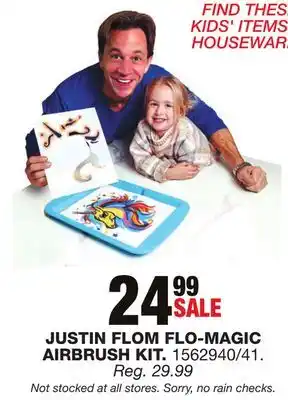 Blain's Farm & Fleet JUSTIN FLOM FLO-MAGIC AIRBRUSH KIT offer