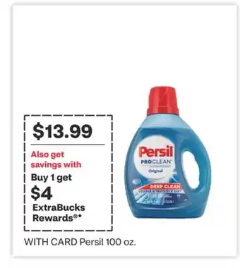 CVS Persil 100 oz offer