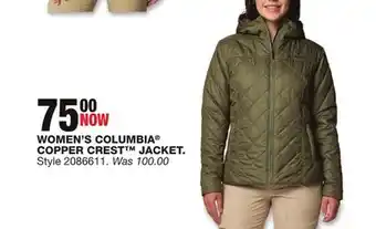 Blain's Farm & Fleet WOMEN'S COLUMBIA COPPER CREST JACKET offer