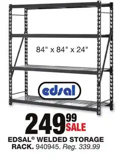 Blain's Farm & Fleet EDSAL WELDED STORAGE RACK offer