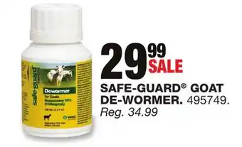 Blain's Farm & Fleet SAFE-GUARD GOAT DE-WORMER offer