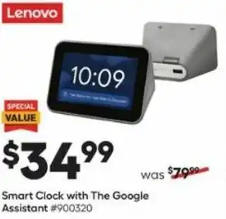 Lowe's Smart Clock With The Google Assistant offer