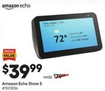 Lowe's Amazon Echo Show 5 offer