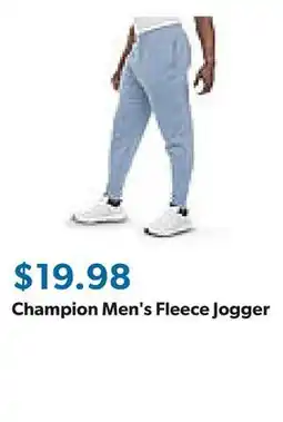 Sam's Club Champion Men's Fleece Jogger offer