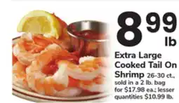 ACME Extra Large Cooked Tail On Shrimp offer