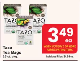 ACME Tazo Tea Bags offer