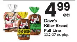 ACME Dave's Killer Bread Full Line offer