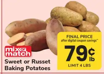 ACME Sweet or Russet Baking Potatoes offer