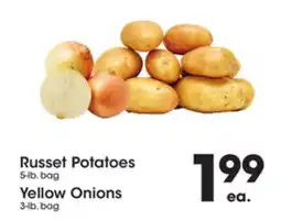 Price Rite Russet Potatoes 5-lb. bag Yellow Onions 3-lb. bag offer