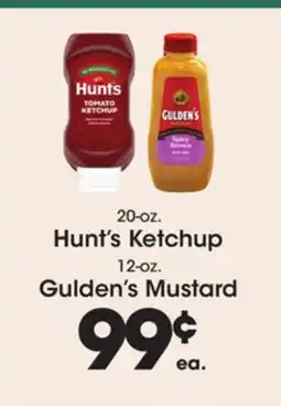 Price Rite Hunt's Ketchup offer