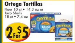 Ideal Food Basket Ortega Tortillas offer