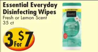 Ideal Food Basket Essential Everyday Disinfecting Wipes offer