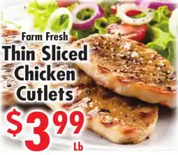 Ideal Food Basket Thin Sliced Chicken Chicken Cutlets offer