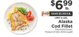 ShopRite Alaska Cod Fillet offer