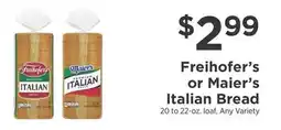 ShopRite Italian Bread offer