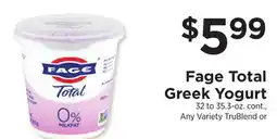 ShopRite Total Greek Yogurt offer