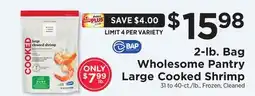 ShopRite 2-lb. Bag Large Cooked Shrimp offer