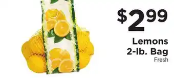 ShopRite Lemons 2-lb. Bag offer
