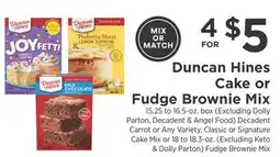 ShopRite Hines Cake or Fudge Brownie Mix offer